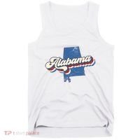 State Of Alabama Retro Logo Tank Top thumb 0