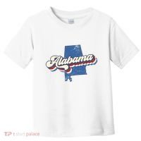 State Of Alabama Retro Logo Toddler T-Shirt thumb 0