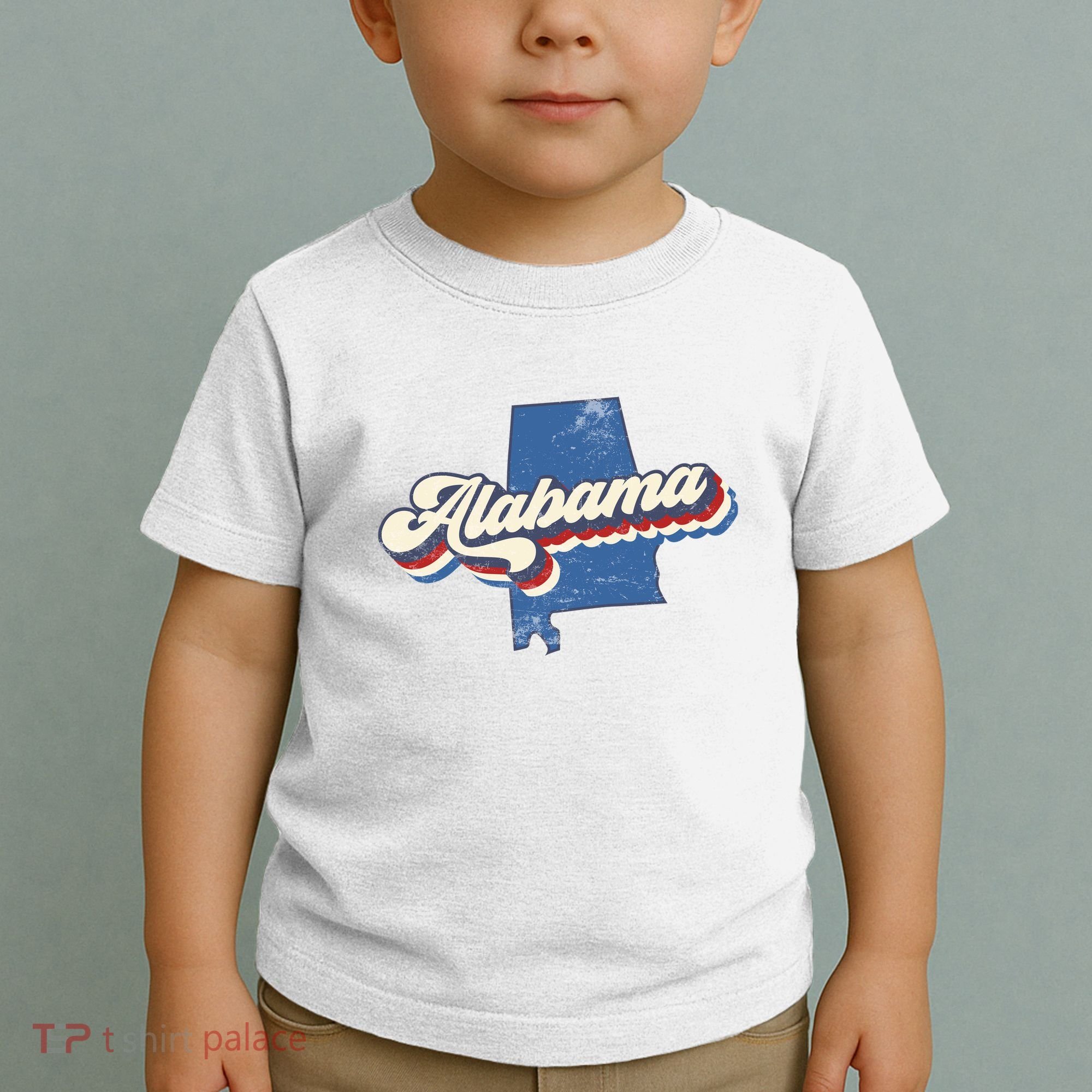 State Of Alabama Retro Logo Toddler T-Shirt