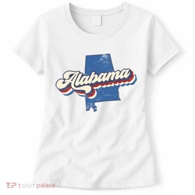 State Of Alabama Retro Logo Women's T-Shirt
