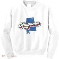 State Of Alabama Retro Logo Kids Sweatshirt thumb 0