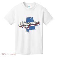 State Of Alabama Retro Logo Kids T-Shirt thumb 0