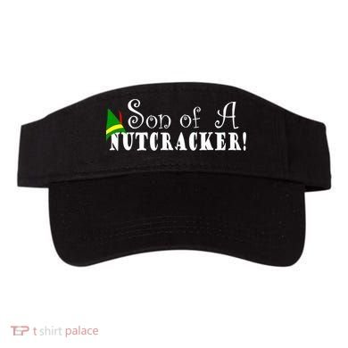 Son Of A Nutcracker Funny Christmas Elf Hat Visor