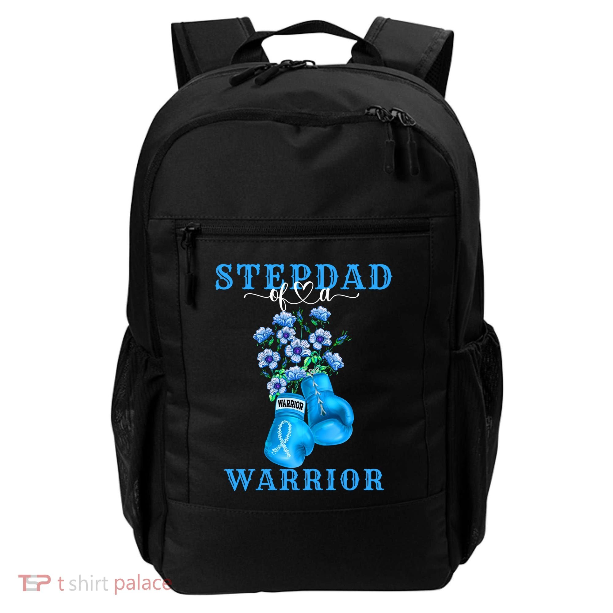 Stepdad Of A Warrior Prostate Cancer Awareness Support Squad Cute Gift Backpack