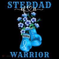 Stepdad Of A Warrior Prostate Cancer Awareness Support Squad Cute Gift Bucket Hat thumb 4