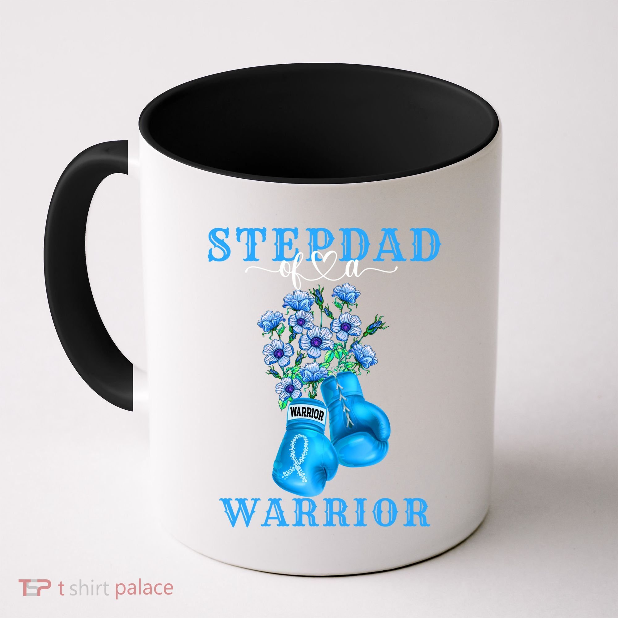 Stepdad Of A Warrior Prostate Cancer Awareness Support Squad Cute Gift Coffee Mug