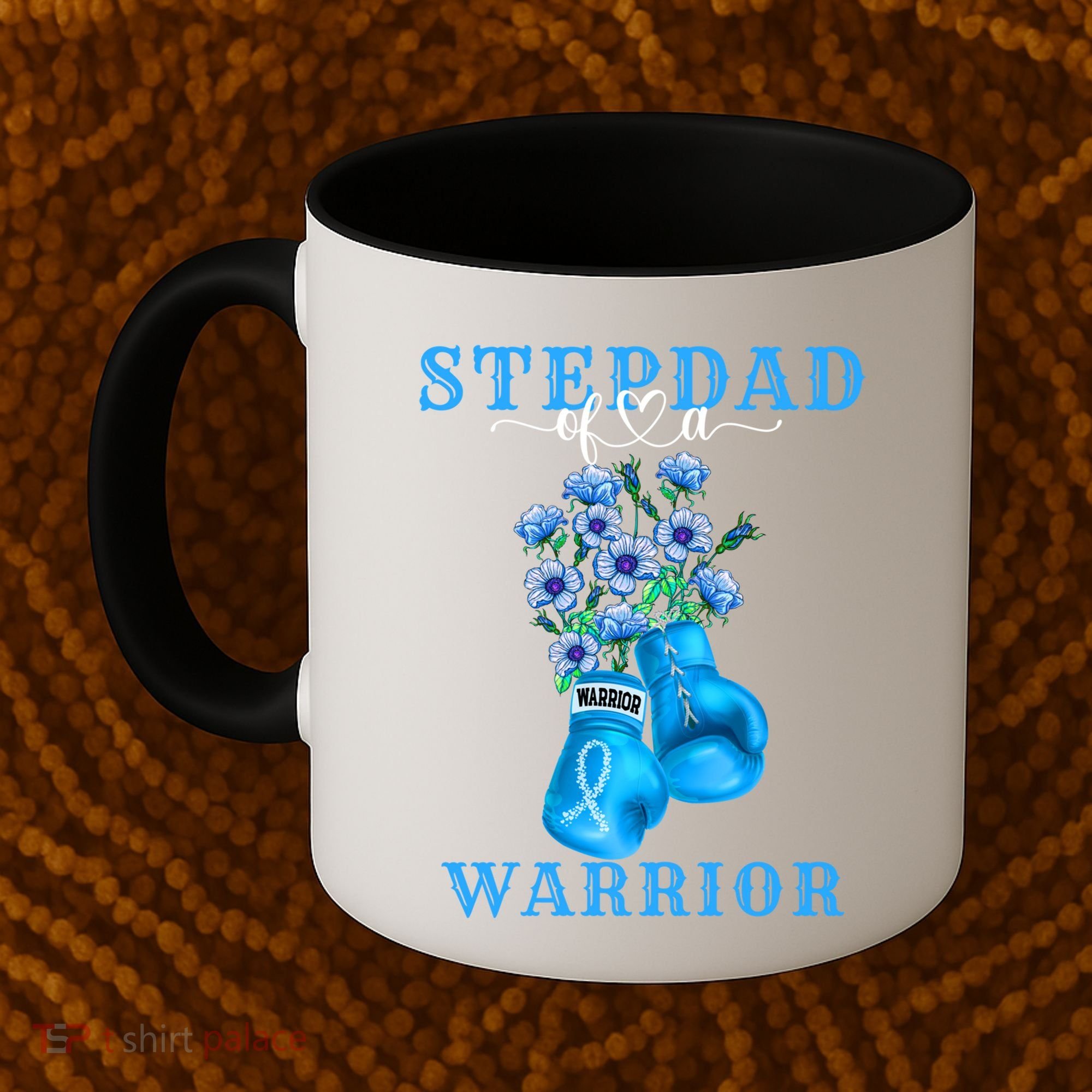 Stepdad Of A Warrior Prostate Cancer Awareness Support Squad Cute Gift Coffee Mug