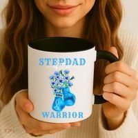 Stepdad Of A Warrior Prostate Cancer Awareness Support Squad Cute Gift Coffee Mug thumb 3