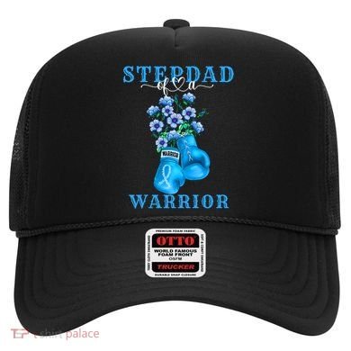 Stepdad Of A Warrior Prostate Cancer Awareness Support Squad Cute Gift Hat