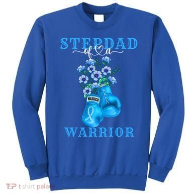 Stepdad Of A Warrior Prostate Cancer Awareness Support Squad Cute Gift Sweatshirt