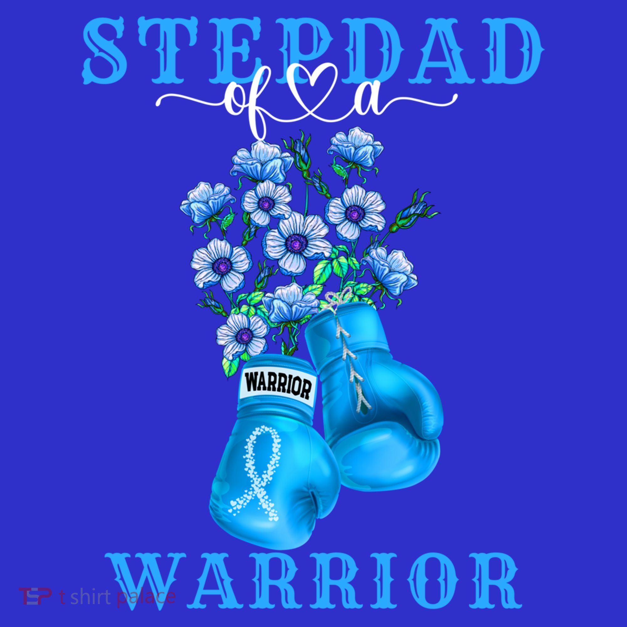 Stepdad Of A Warrior Prostate Cancer Awareness Support Squad Cute Gift Coaster