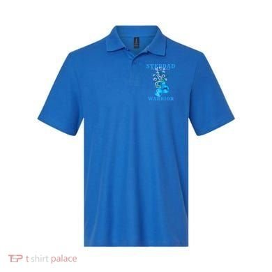 Stepdad Of A Warrior Prostate Cancer Awareness Support Squad Cute Gift Polo