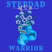 Stepdad Of A Warrior Prostate Cancer Awareness Support Squad Cute Gift Women's Long Sleeve Shirt thumb 2