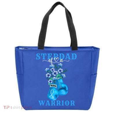 Stepdad Of A Warrior Prostate Cancer Awareness Support Squad Cute Gift Tote Bag