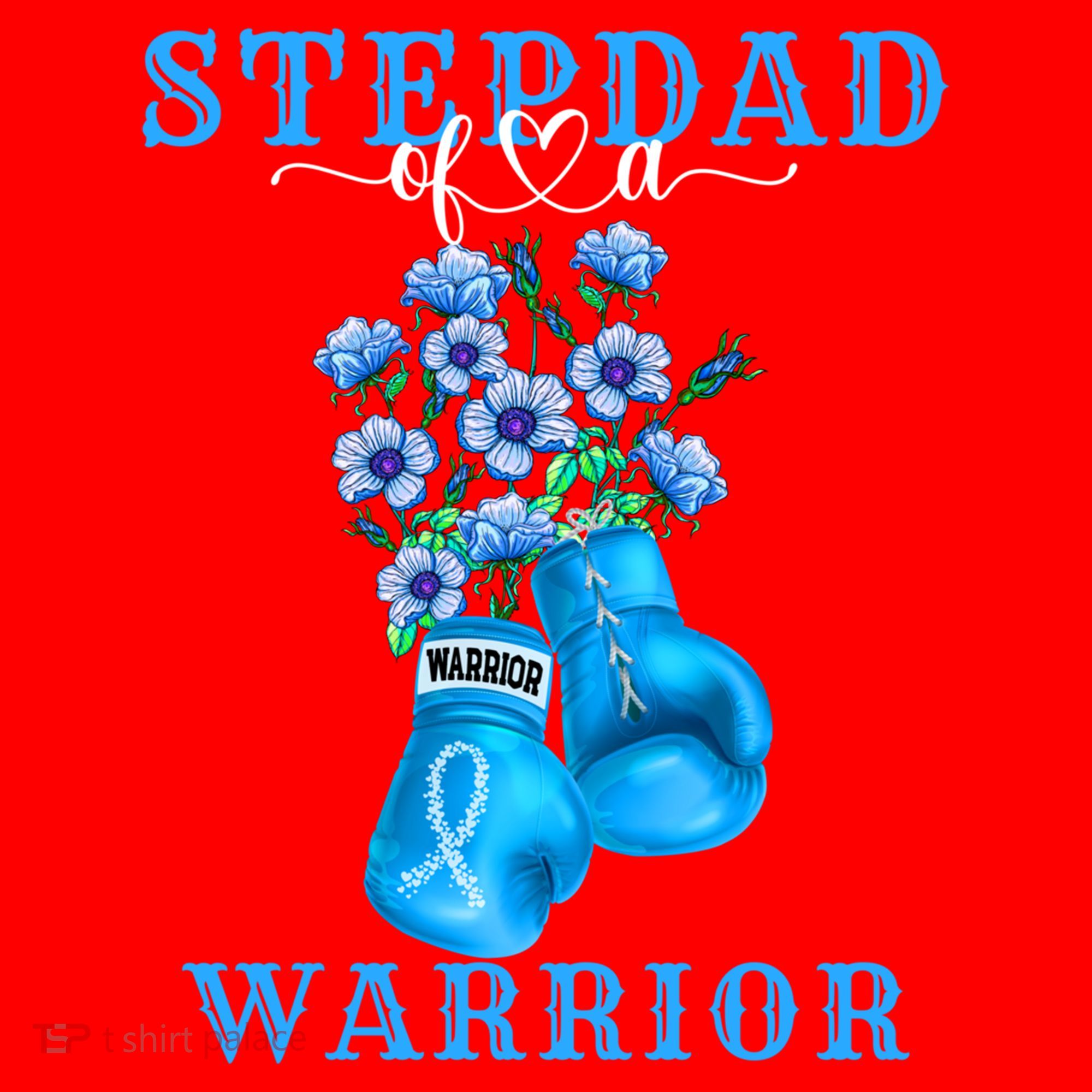 Stepdad Of A Warrior Prostate Cancer Awareness Support Squad Cute Gift Santa Hat