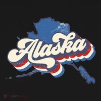 State Of Alaska Retro Logo Doggie Tank thumb 4