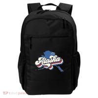State Of Alaska Retro Logo Backpack thumb 0