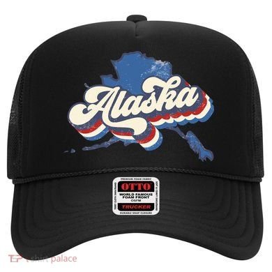 State Of Alaska Retro Logo Hat