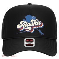 State Of Alaska Retro Logo Hat thumb 0