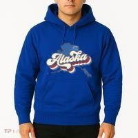 State Of Alaska Retro Logo Hoodie thumb 2