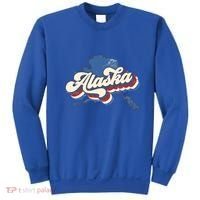 State Of Alaska Retro Logo Sweatshirt thumb 0