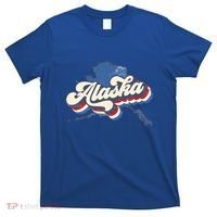State Of Alaska Retro Logo T-Shirt thumb 0