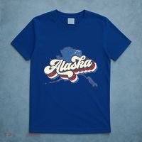State Of Alaska Retro Logo T-Shirt thumb 5