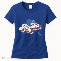 State Of Alaska Retro Logo Women's T-Shirt thumb 0