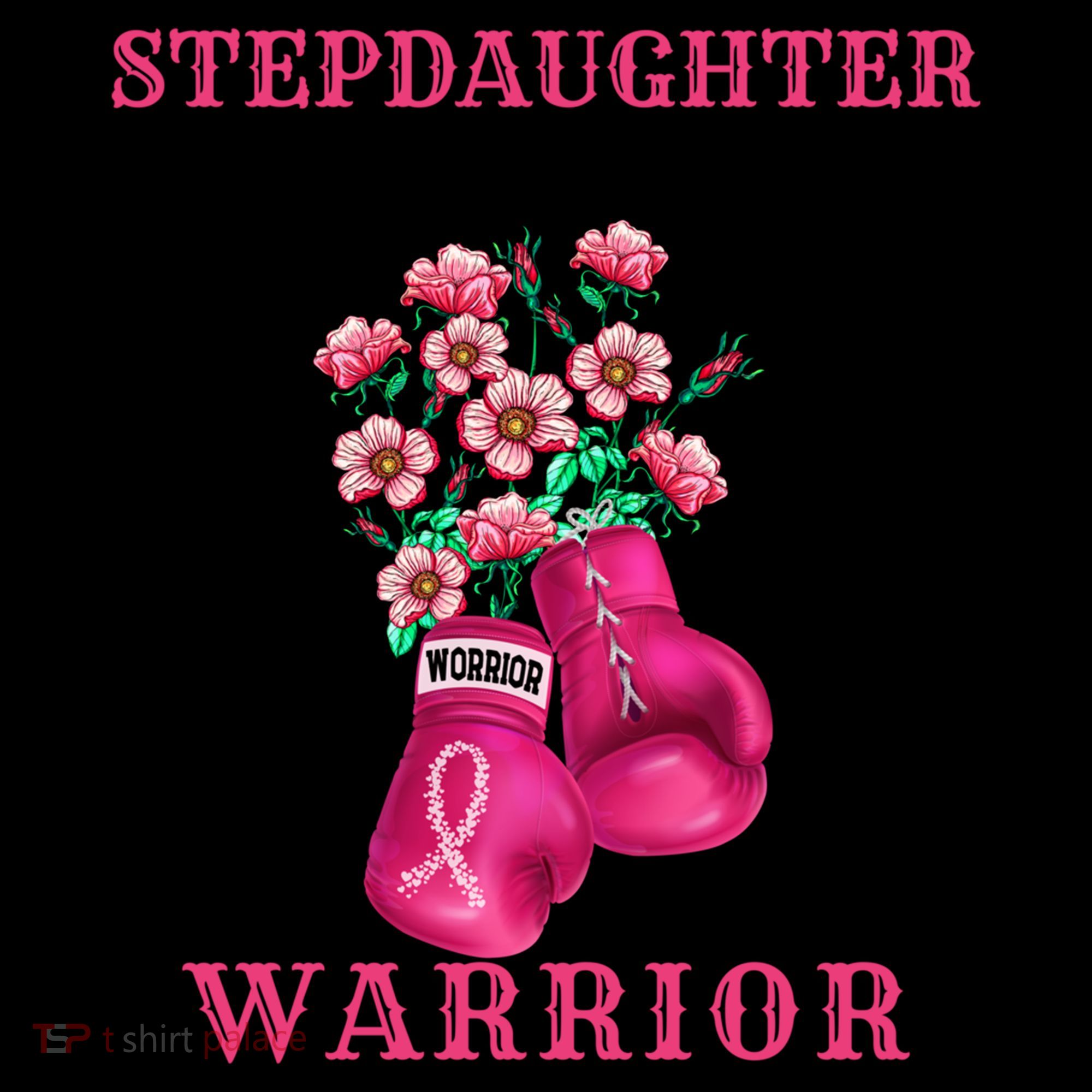 Stepdaughter Of A Warrior Breast Cancer Awareness Support Gift Coffee Mug
