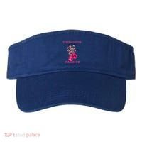 Stepdaughter Of A Warrior Breast Cancer Awareness Support Gift Visor thumb 0