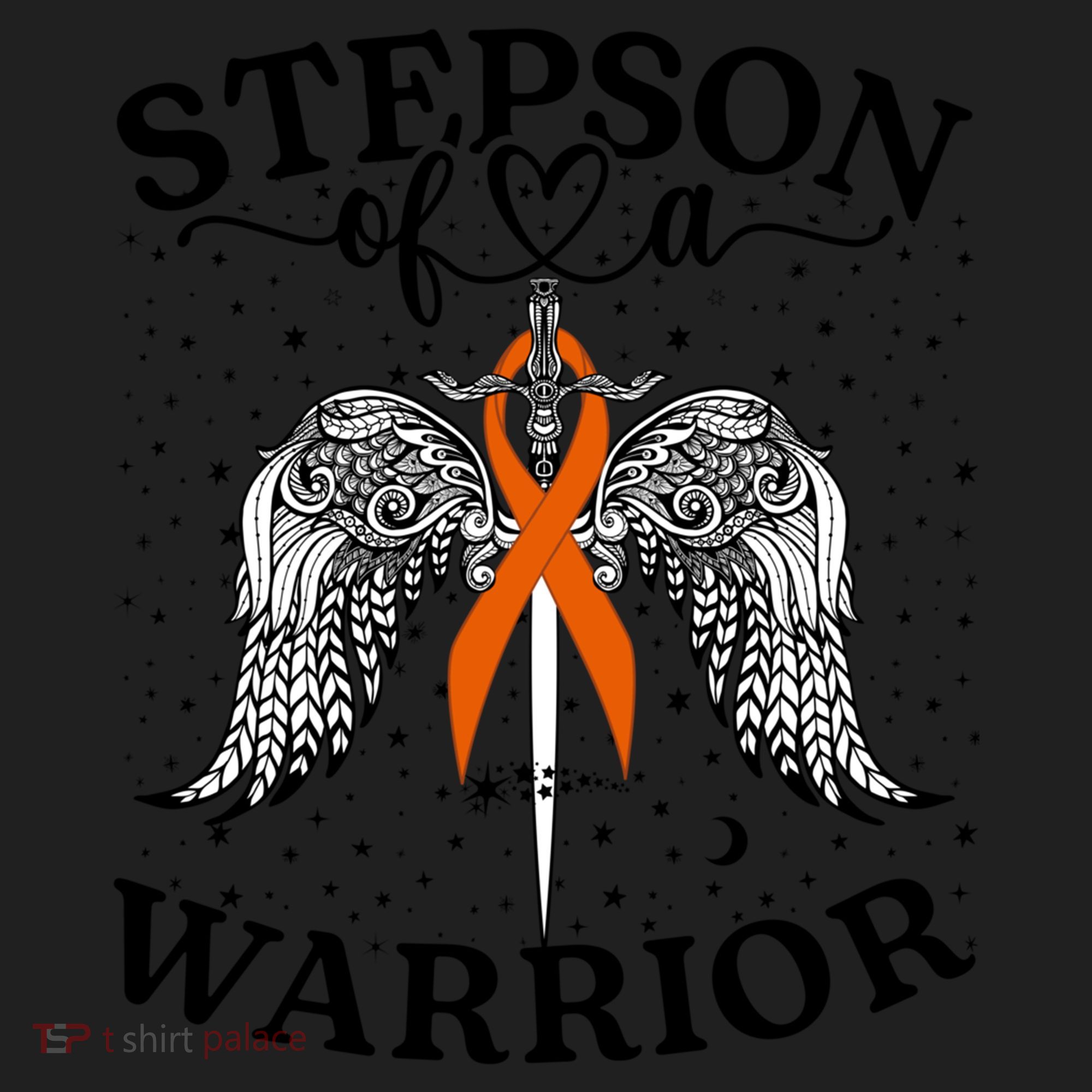 Stepson Of A Warrior Leukemia Cancer Awareness Support Squad Gift Women's Sweatshirt