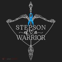 Stepson Of A Warrior Prostate Cancer Awareness Support Squad Gift Women's Sweatshirt thumb 2