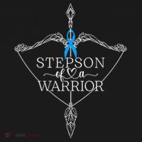 Stepson Of A Warrior Prostate Cancer Awareness Support Squad Gift Doggie Tank thumb 4