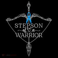 Stepson Of A Warrior Prostate Cancer Awareness Support Squad Gift Women's Hoodie thumb 2