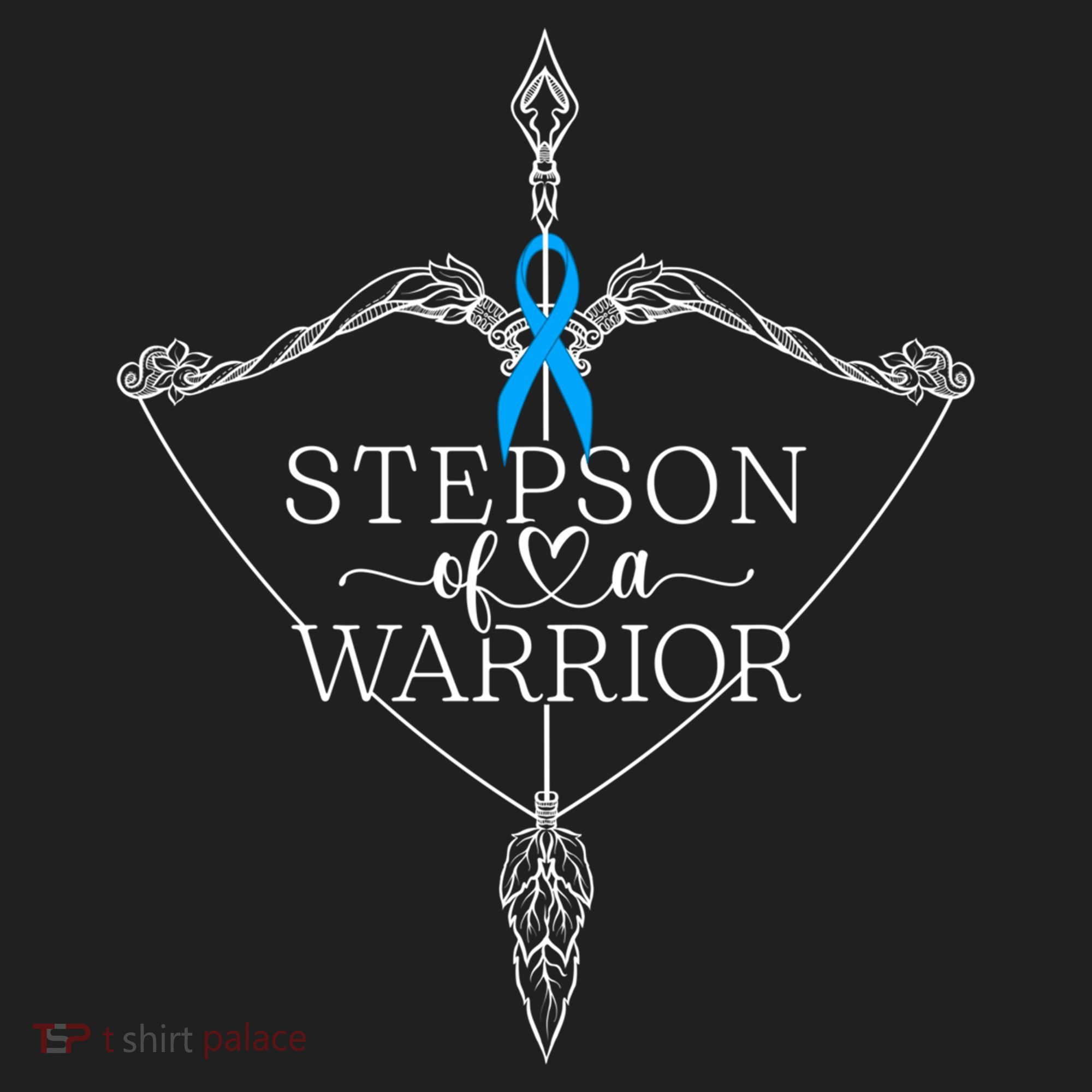 Stepson Of A Warrior Prostate Cancer Awareness Support Squad Gift Golf Towel
