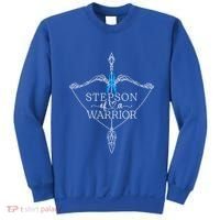 Stepson Of A Warrior Prostate Cancer Awareness Support Squad Gift Sweatshirt thumb 0