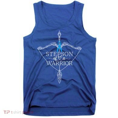 Stepson Of A Warrior Prostate Cancer Awareness Support Squad Gift Tank Top