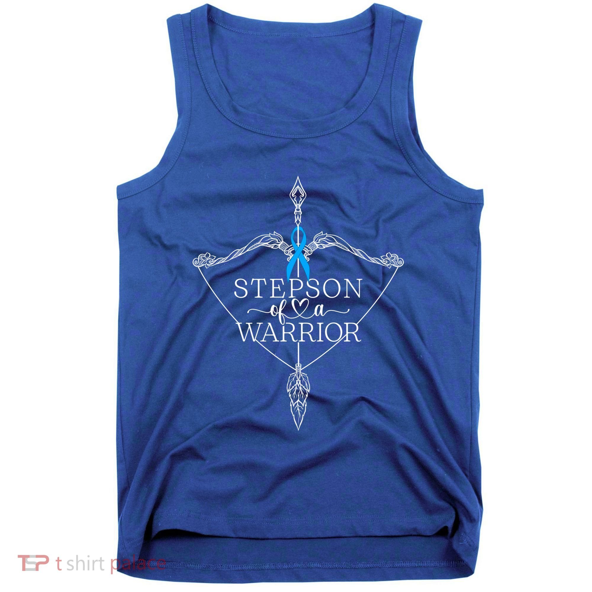 Stepson Of A Warrior Prostate Cancer Awareness Support Squad Gift Tank Top