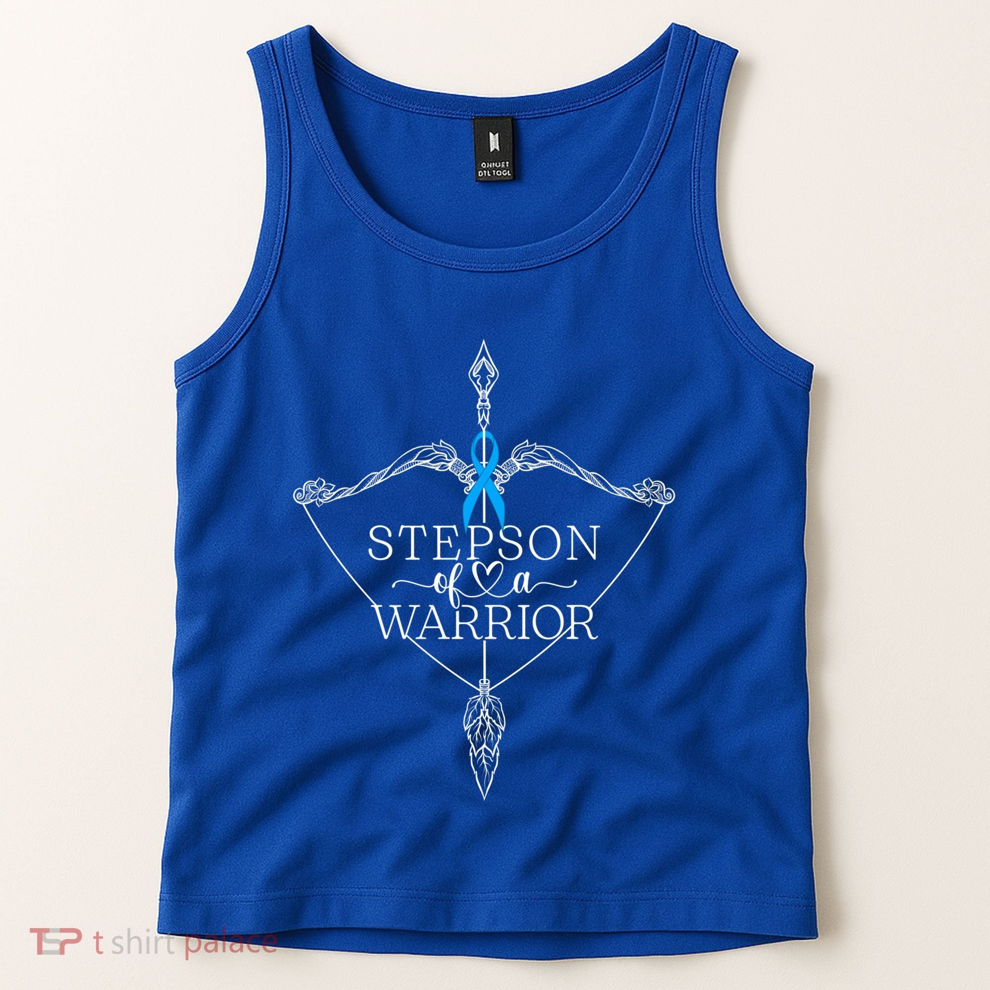 Stepson Of A Warrior Prostate Cancer Awareness Support Squad Gift Tank Top