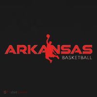 State Of Arkansas Basketball Fan Souvenir Dunking Silhouette Visor thumb 3