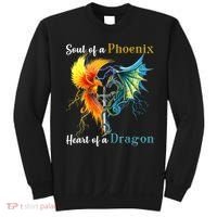 Soul Of A Phoenix Heart Of A Dragon Sweatshirt thumb 0