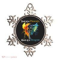 Soul Of A Phoenix Heart Of A Dragon Ornament thumb 0