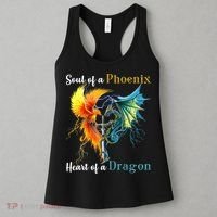 Soul Of A Phoenix Heart Of A Dragon Women's Tank Top thumb 3