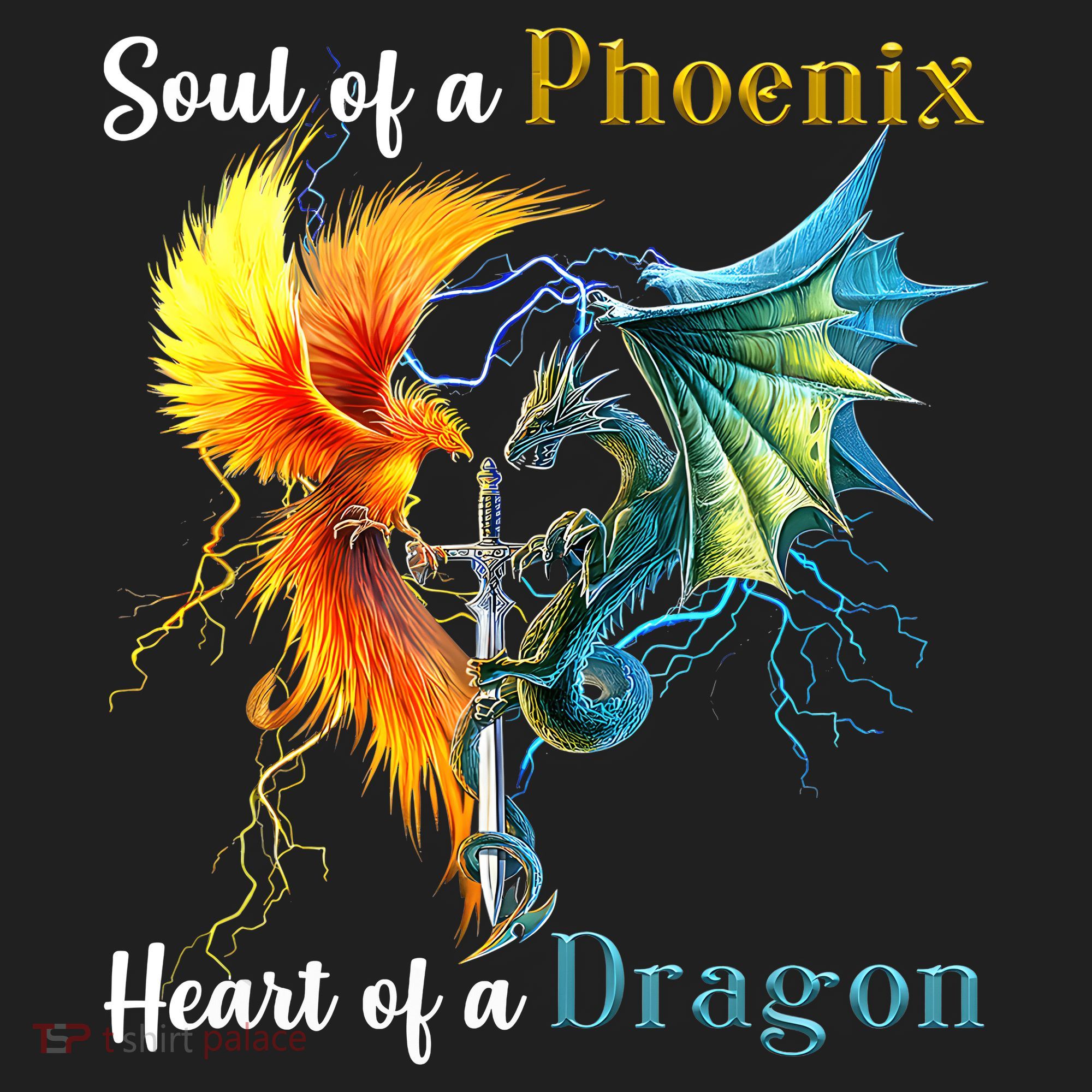Soul Of A Phoenix Heart Of A Dragon Hat