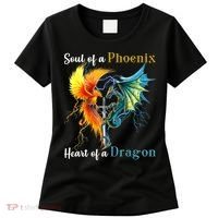 Soul Of A Phoenix Heart Of A Dragon Women's T-Shirt thumb 0