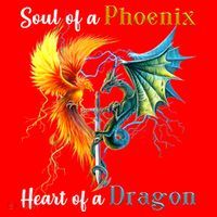 Soul Of A Phoenix Heart Of A Dragon Santa Hat thumb 1