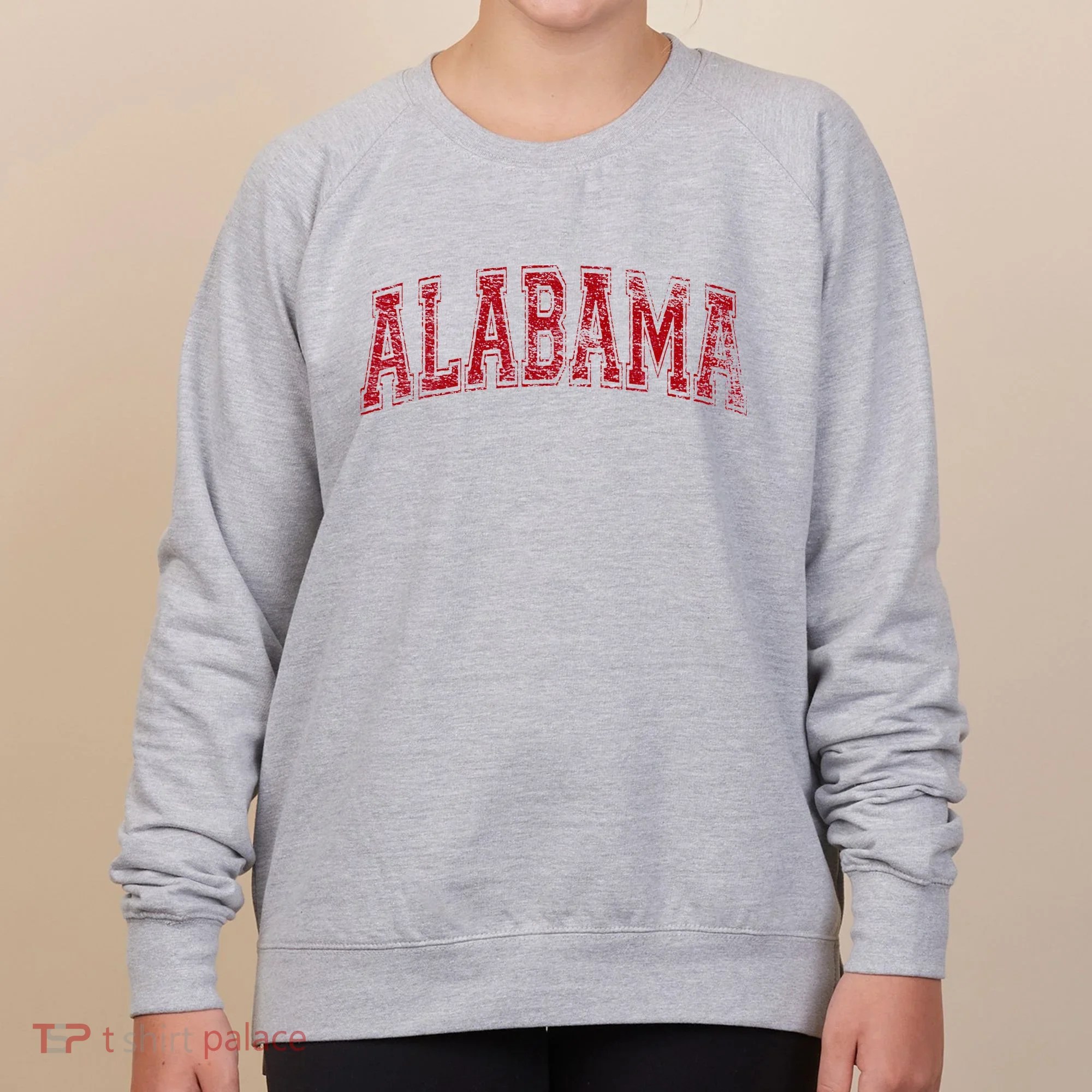 State Of Alabama Varsity Style Women's Sweatshirt