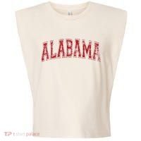 State Of Alabama Varsity Style Garment-Dyed Women's Muscle Tee thumb 0
