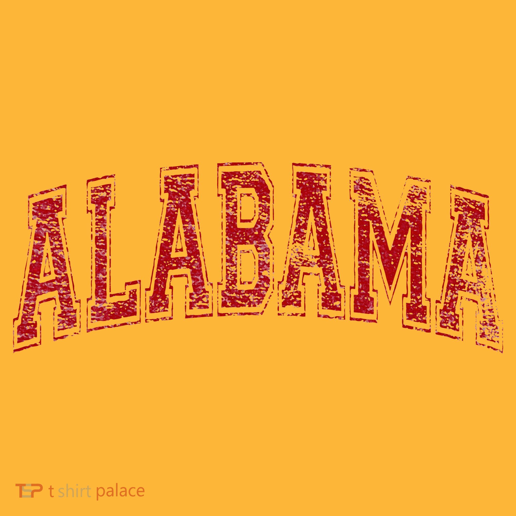 State Of Alabama Varsity Style Pom Pom 12in Knit Beanie