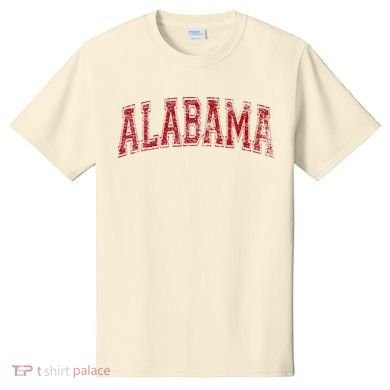 State Of Alabama Varsity Style T-Shirt